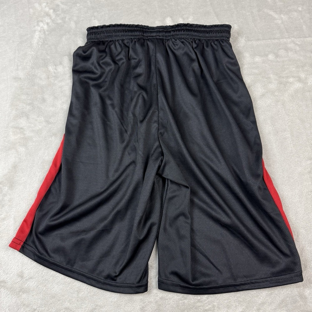 New Alleson Athletic Shorts Mens Small Black Elastic Drawstring Waist Sports - Picture 8 of 8